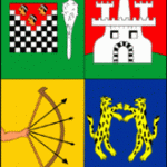 Coat of arms granted to the Huanca people by Felipe II