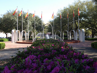 Spanish Plaza Park in Mobile (Alabama)