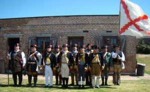 Celebrations for the 230th anniversary of the Spanish capture of Fort Charlotte. Mobile (Alabama)