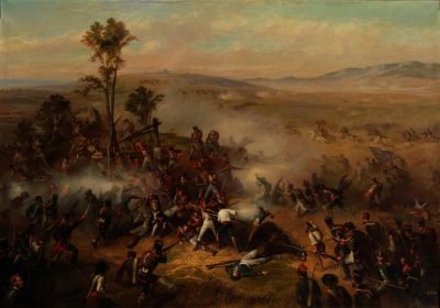 Episode of the Battle of Bailén by Ricardo Balaca y Orejas Canseco. Image copyright ©Museo Nacional del Prado