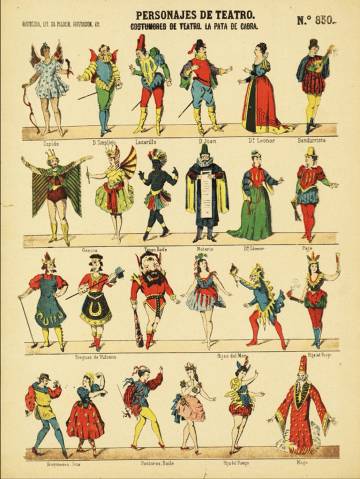 Characters in the Commedia dell'Arte