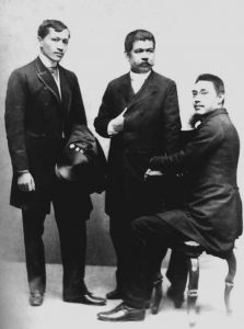 José Rizal, Marcelo Hilario del Pilar y Mariano Ponce