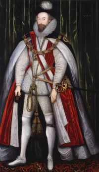 Portrait of Thomas Howard, later 1st Earl of Suffolk in Garter Robes.