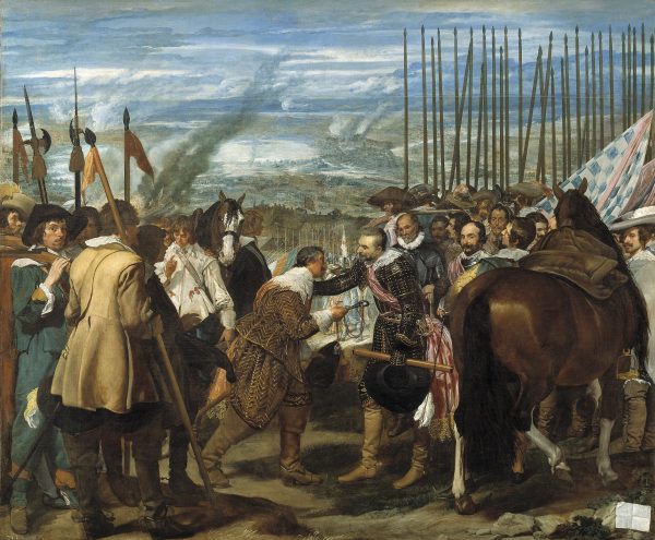 The surrender of Breda, by Velazquez (1634)
