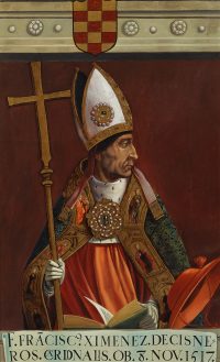Cardinal Francisco Jiménez de Cisneros by Matías Moreno