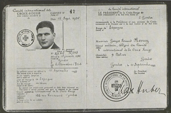 Credentials of Georges Henny